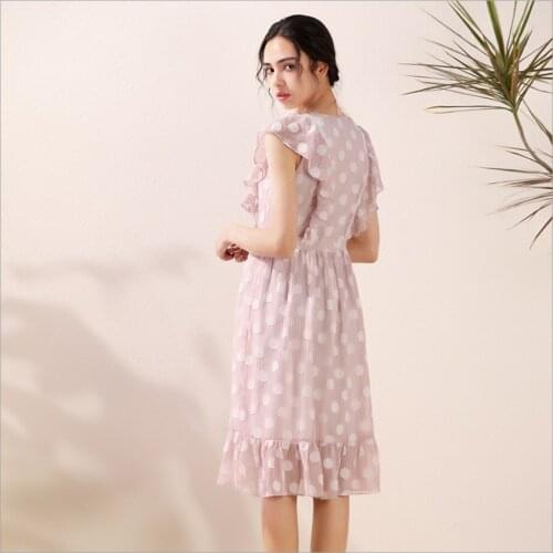 Female 2021 Spring Summer Pink Color Dress Women Casual High Waist Slim Printed Long Dresses For Women New Midi Skirt