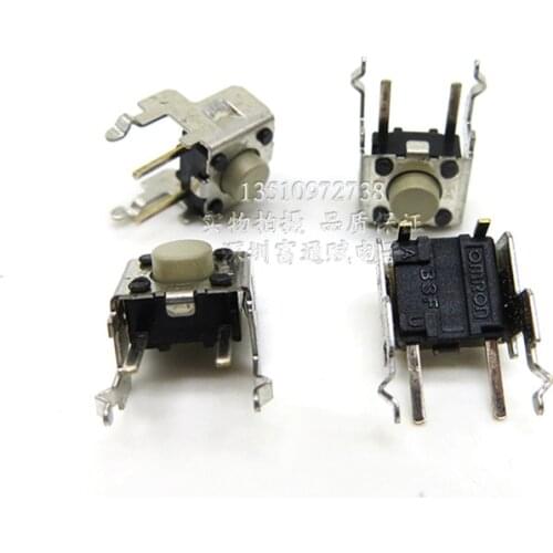 10pcs 6*6*5 with stand side press B3F micro switch tact switch