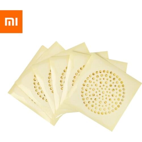 100PCS Xiaomi Removal Disposable Floor Drain Cover Sticker Basin Sink Strainer Hair Catcher Stopper for Kitchen Bathroom Bathtub