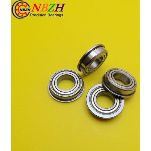 20pcs free shipping flange bearing Thin wall deep groove ball bearings F6800RS10*19*21*5*1 mm