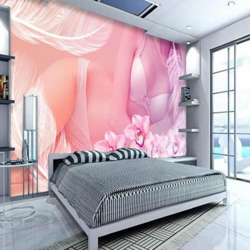 Photo wallpaper European American fashion sexy girl tooling background wall mural hotel bedroom wallpaper mural