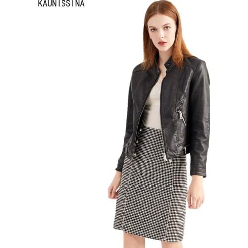 Женские красные куртки KAUNISSINA China At AliExpress