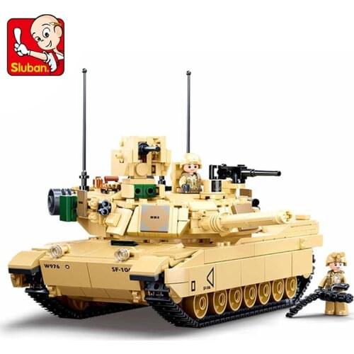 Sluban 0892 Model King Series Childrens Educational Assembly Building Blocks Toys Airplanes Tanks Fighters Gifts for Boys