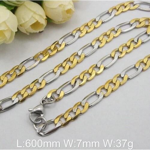 HOT Wholesale Stainless Steel Jewelry Fashion Chain Necklace Design Vintage Hot Selling NFHBBGNP