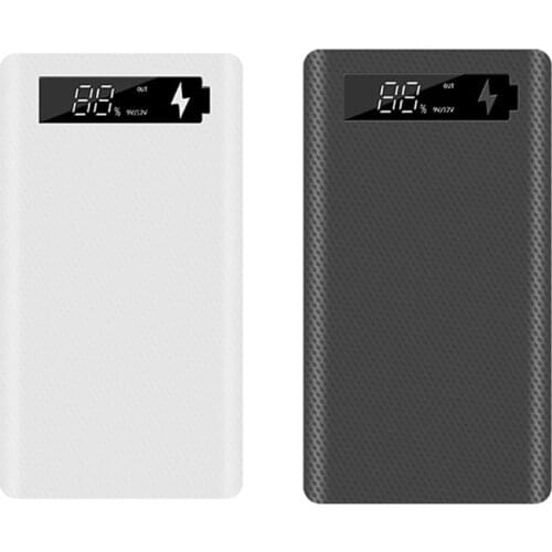 Power Bank Case with Digital Display Screen Mobile Phone Charger 18650