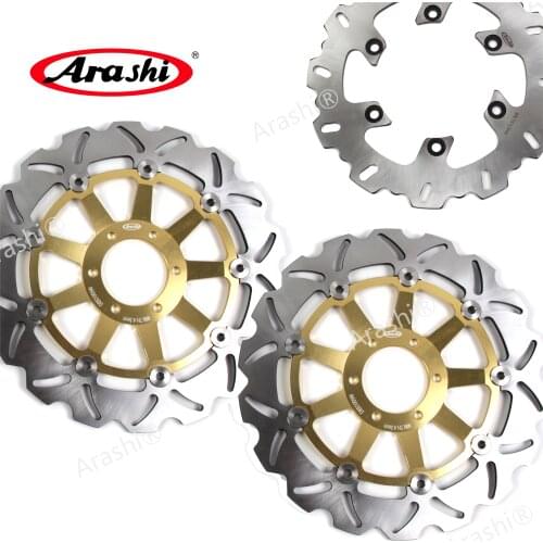ARASHI For YAMAHA FZS600 FAZER CNC Front Rear Brake Rotors Brake Disc Fit FZS 600 FAZER 600 1998 1999 2000 2001 2002 2003 FZR600