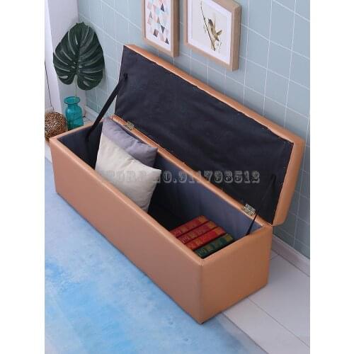 Clothing Store Sofa Bench Bench Storage Fitting Room Stool Rest Bench Shoe Store Shoe Change Bench Bench Bench Footstool Leather