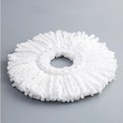 Replacement Microfiber Mop Heads Thicken Super absorbent 360 Spin Round Shape Standard Size Home Floor Cleaning Mop cloth
