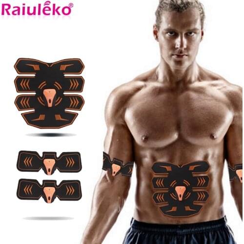 EMS Muscle Stimulator Smart Fitness Abdominal Training Wireless Trainer Electric Weight Loss Stickers Body Slimming Massager