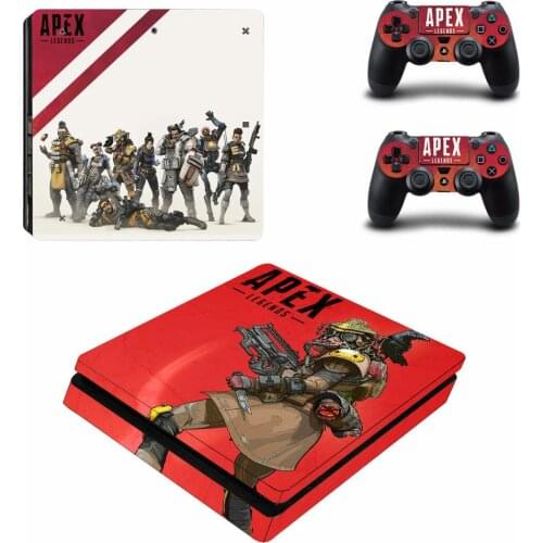 APEX Legends PS4 Slim Stickers Play station 4 Skin Sticker Decals For PlayStation 4 PS4 Slim Console & Controller Skin Vinyl