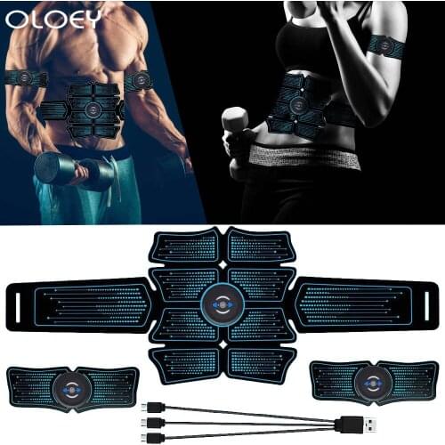 EMS Abdominal Muscle Stimulator Total ABS Fitness Musculation Equipement Training Gear Muscles Press Simulator Training Gym Home