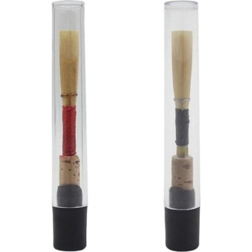 1pcs Oboe Reeds Strength Medium Soft Handmade Oboe Reeds with Red Cork (Send Randomly Color for Different Batches)