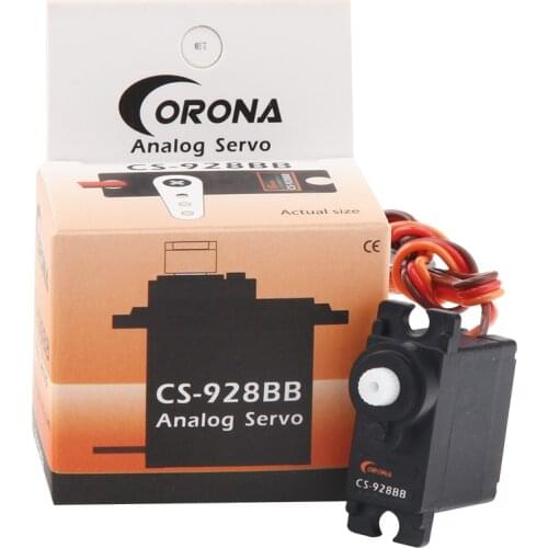 9g/ 2.0kg.cm/ 0.13sec Servo CS-928BB Plastic Gear Micro
