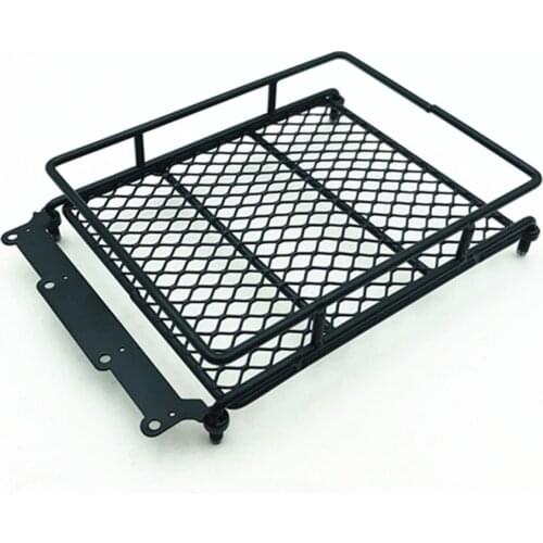 Luggage Rack Without Lamp Suit Metal Car Frame Roof Frame Upgrade Parts Refitting Accessories For Rc Car