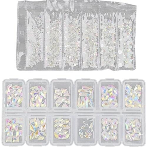 Shiny Nail Jewels For Nail Art DIY Crafts Phones Clothes Shoes Jewelry Bag