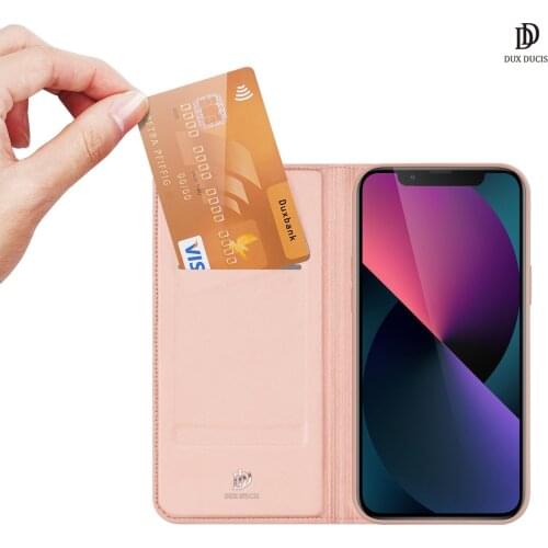 Funda For iPhone 13 Mini Case Skin Pro Series Flip Wallet Leather Case for iPhone 13 Mini Cover with Card Slot Magnetic Closure