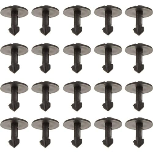 20x Front Fender Bumper Engine Cover Retainers for Audi Passat Slotted Drive