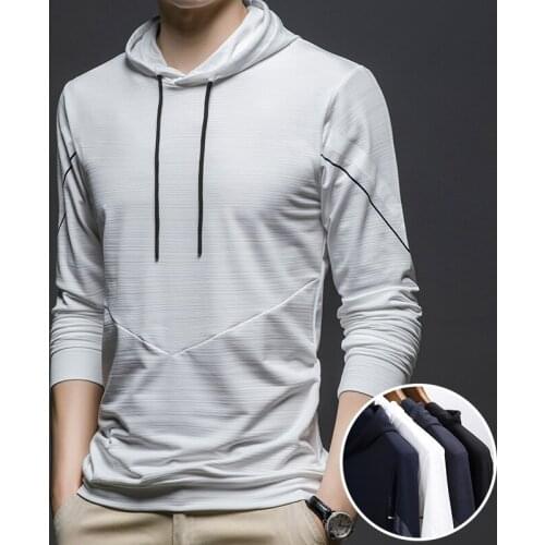 HAYBLST Men's T-shirts With A Hood