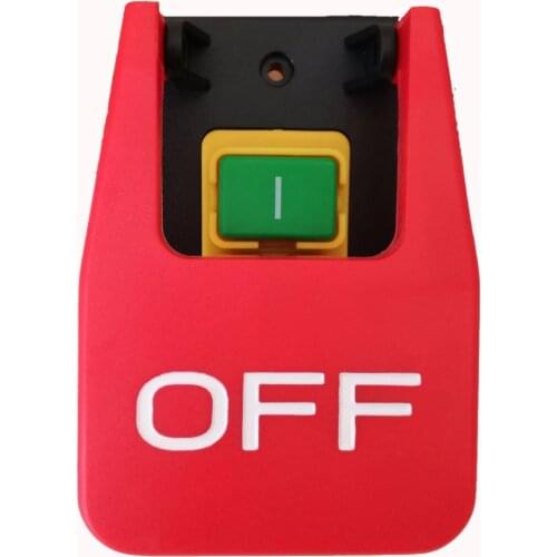 KEDU KJD17B-16 220V 4Pin 5Pin NVR Electromagnetic Pushbutton Switch Large Flap Woodwork Machine Industrial Push Button Switches