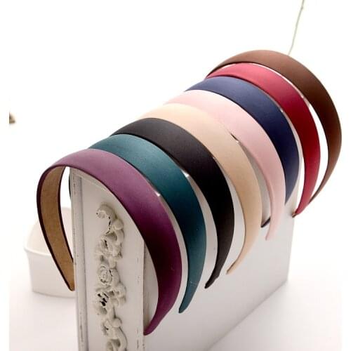 Fashion Simple wide side Hairband Women Hair Head Band Hoop Accessories Simple Sweet Girls Hair Hairband Headwear