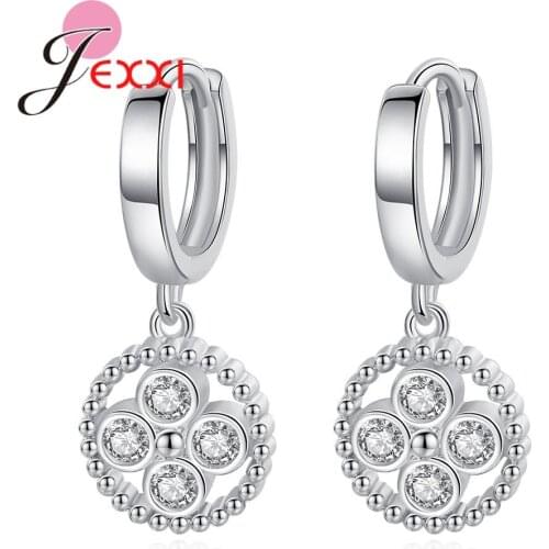 New Statement Boucle D'oreille Femme 2020 Cubic Zirconia Dangel Earrings For Women Cartilage Piercing Earings Jewelry Ear Rings