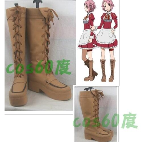 Sword Art Online Lisbeth Rika Shinozaki Cosplay shoes S008