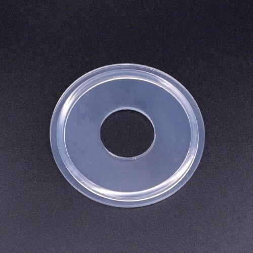 Fit 19mm 3/4" Pipe OD 1.5" Tri Clamp Sanitary Transparent Silicon Sealing Gasket Strip Homebrew For Diopter Ferule