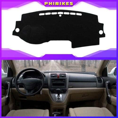 For Honda CRV 2007 2008 2009 2010 2011 Dashboard Cover Sun Shade Non-slip Dash Mat Pad Carpet Car Stickers Interior Accessories