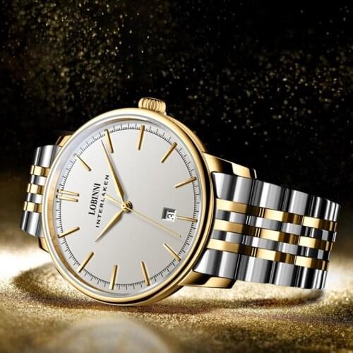 Switzerland Watch Men Mechanical Japan Movement Automatic Watches Mens Stainless erkek kol saati Original Design Male Wristwatch