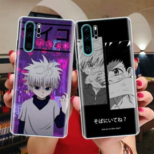 Hunter X Hunter Anime Silicon Phone Case For Huawei Honor 10 9 20 Lite Y5 Y6 Y7 Y9 9X 8X 8S 8A 7X 7A 7S Pro + 10i20i Coque