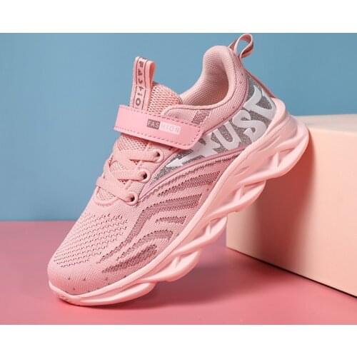 Sport Girls Sneakers Children Casual Shoes For Kids Sneakers Breathable Mesh Running Footwear Trainers tenis infantil menina