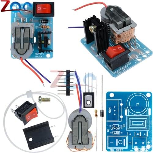 15KV High Frequency DC High Voltage Arc Ignition Generator Inverter Boost Step Up 18650 DIY Kit U Core Transformer Suite 3.7V