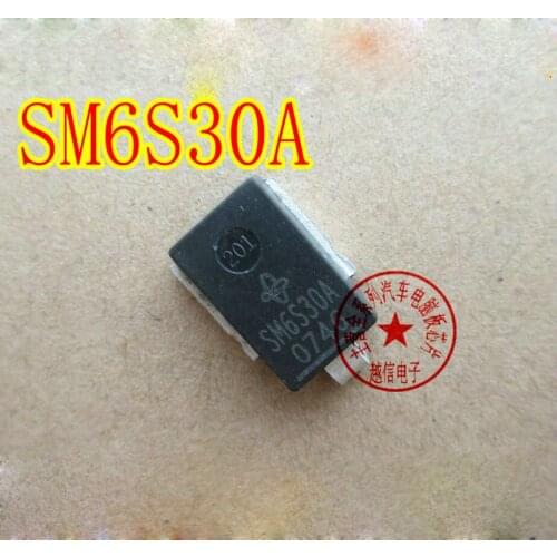 10PCS/LOT SM6S30A SM6S30 DO-218AB Automotive IC TVS SMD Diode Car SMD Transistor
