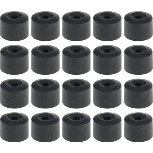 20pcs Wheel Bolt Lug Caps For VW GOLF PASSAT SEAT IBIZA Replaces 1K0601173