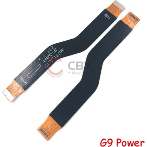 20pcs For Motorola Moto G9 Plus Play Power Main Board Connect Ribbon LCD Display Connector USB Charging Mainboard Flex Cable