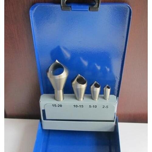 4pcs chamfer cutter blade set 2-20MM free shipping