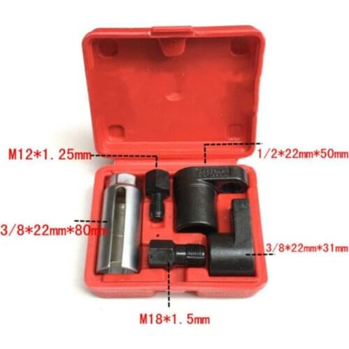 5pc Oxygen-containing Sleeve, Sensor Sleeve, Tapping Wrench Tool, Oxygen Sensor, Car Special Wrench
