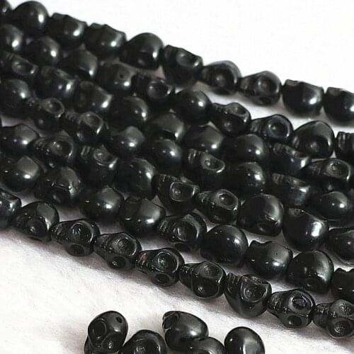 7 colors syntthetic calaite turquoises stone ghost shape 11mm 13mm loose spacers accessories beads jewelry findings 15inch B278