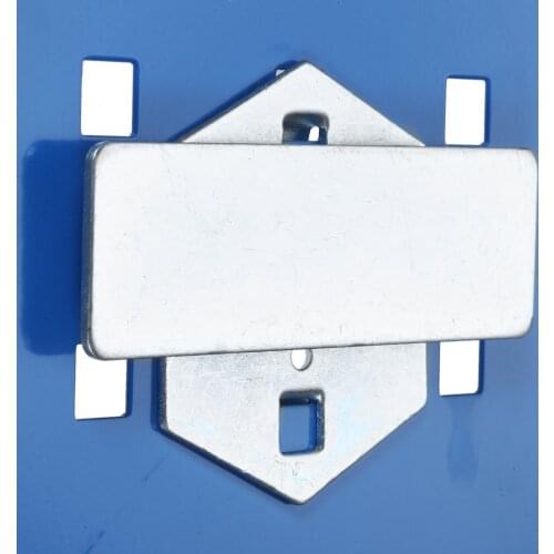 95x30mm Tool Parts Hooks Hanging Holder Plate Hardware Storage Toolbox Steel Rack Wall Board Organizer Pendant Garage/Kitchen