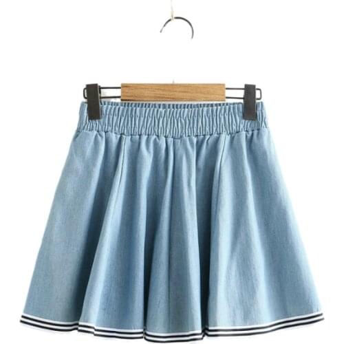 Biscuit Bear Denim Skirts For Women