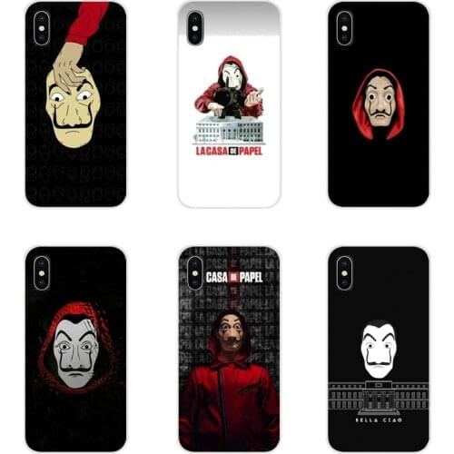 Spain TV La Casa de papel For Samsung Galaxy A3 A5 A7 A9 A8 Star A6 Plus 2018 2015 2016 2017 Accessories Phone Shell Covers