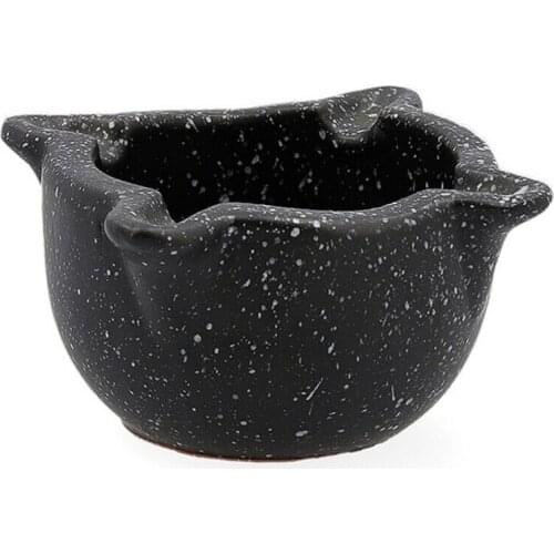 Pestle and Mortar Quid Ebano Black China crockery (8 x 5 cm)