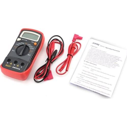 BM500A Insulation Resistance Meter 1000V Digital Megger Auto Range Insulation Resistance ohm Meter Tester Megohmmeter