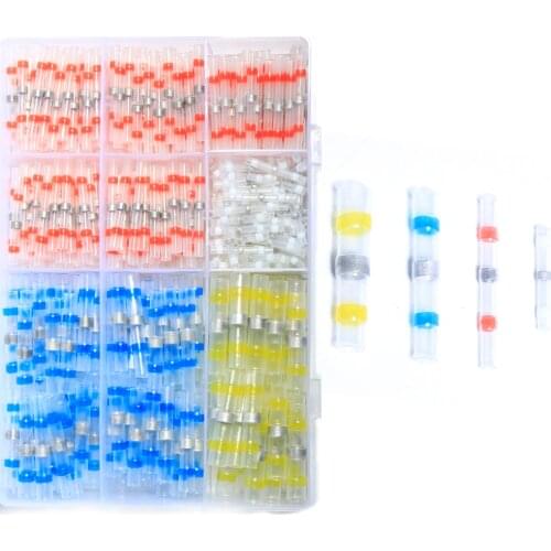 Terminals Butt Connectors Heat Shrink Insulated Waterproof Pressure free 10-26AWG Cable terminal SST electrical connector