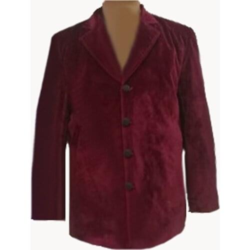 Free shipping Doctor Who Twelfth 12th Dr. Coat Velvet coat Jacket uniform Cosplay Costume