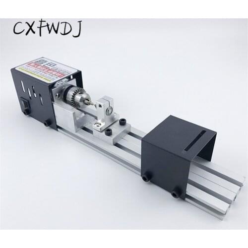 Miniature Beads Small Lathe Woodworking Machinery Polishing Polishing Cutting Car Beads Ball Bead Machine Mini Woodworking Lathe