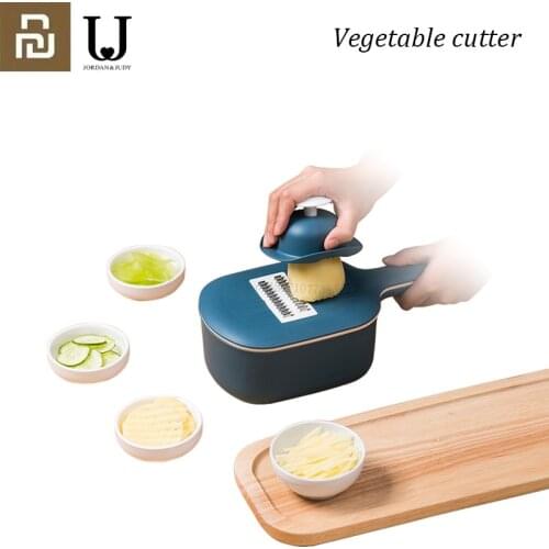 Youpin Multi-functional Manual Fruit Vegetable Cutter Bowl Kitchen Slicer Grater With Drain Basket Slicer for Food Smart Home