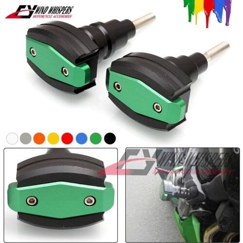 Motorcycle CNC Aluminum Falling Protection Frame Sliders Crash Protector For Kawasaki Ninja ZX-6R ZX636 ZX6R 2013 2014 2015