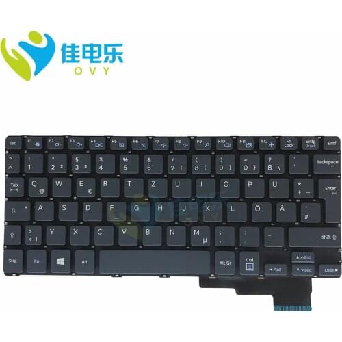 OVY GR Replacement keyboards for Samsung Galaxy book 2 gray laptop keyboard GR German version big enter key NSK MX0PN best sell