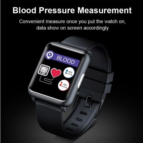 RGTOPONE H9 1.3inch ECG+PPG Monitor HR Blood Pressure IP67 Sport Modes Charger Dock Smart Watch Men Women Bracelet Wristband